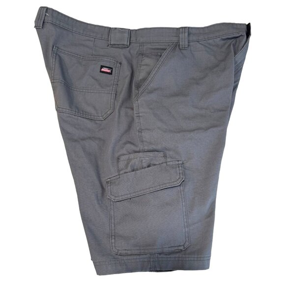 Genuine Dickies Cargo Shorts Dark Gray Cargo Utility Carpenter Loop Men's 40 - Picture 3 of 4